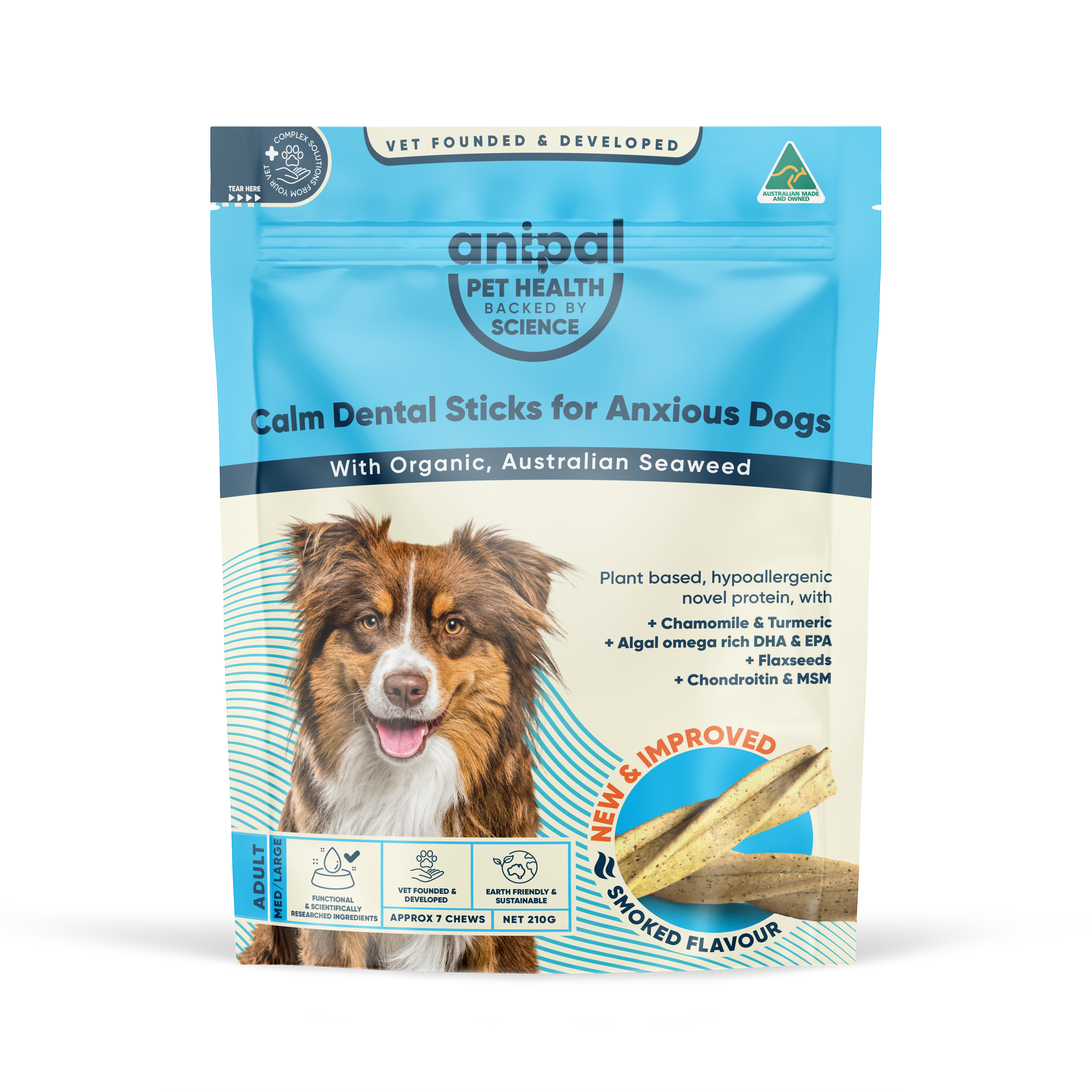 Calm Dental Sticks for Anxious Dogs – Anipal Australia